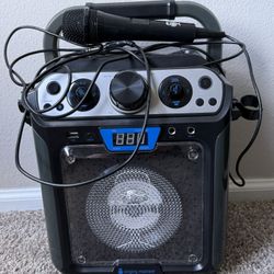 Mini Karaoke Machine (comes With Mic) 