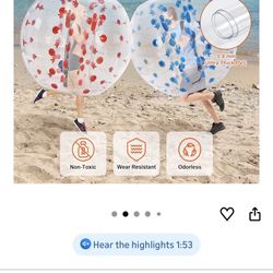 Human Bubble Ball Set