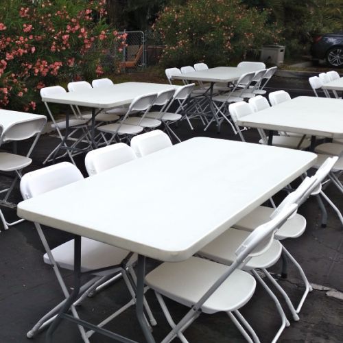 Chairs And Tables For Your Party 