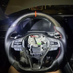 Carbon Fiber Steering Wheel Honda