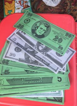 Kids cashier money's