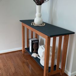 Boho Entry Table/ Console Table 