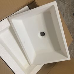 2 Vigo Vessel Sinks. One New In Box. One Lightly Used With Original Box