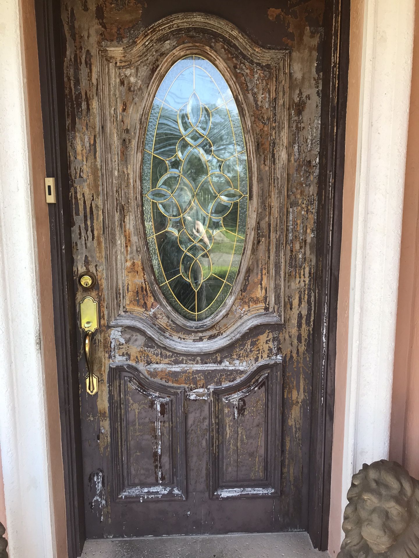 Front entry door