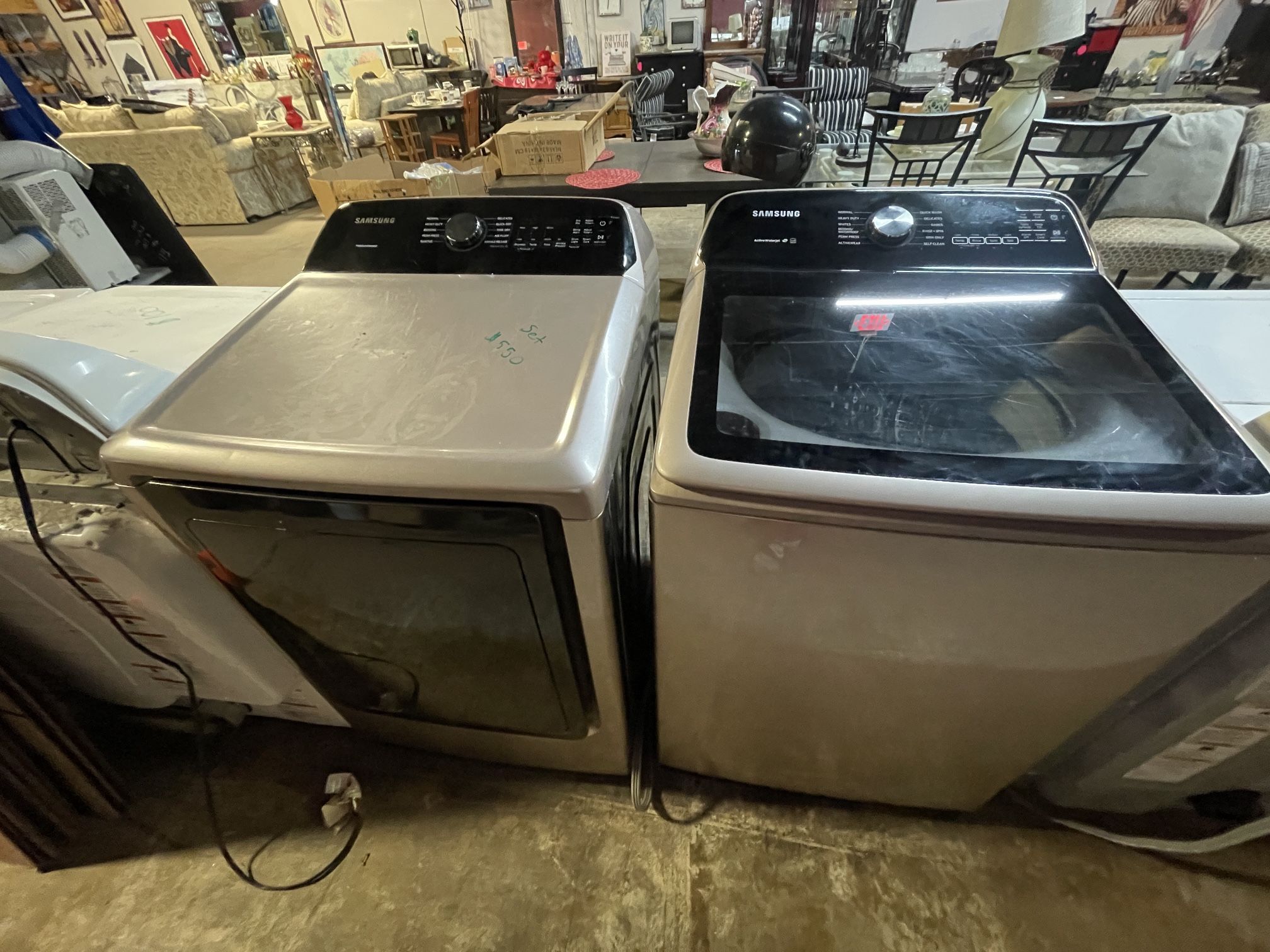 Washer And Dryer Set