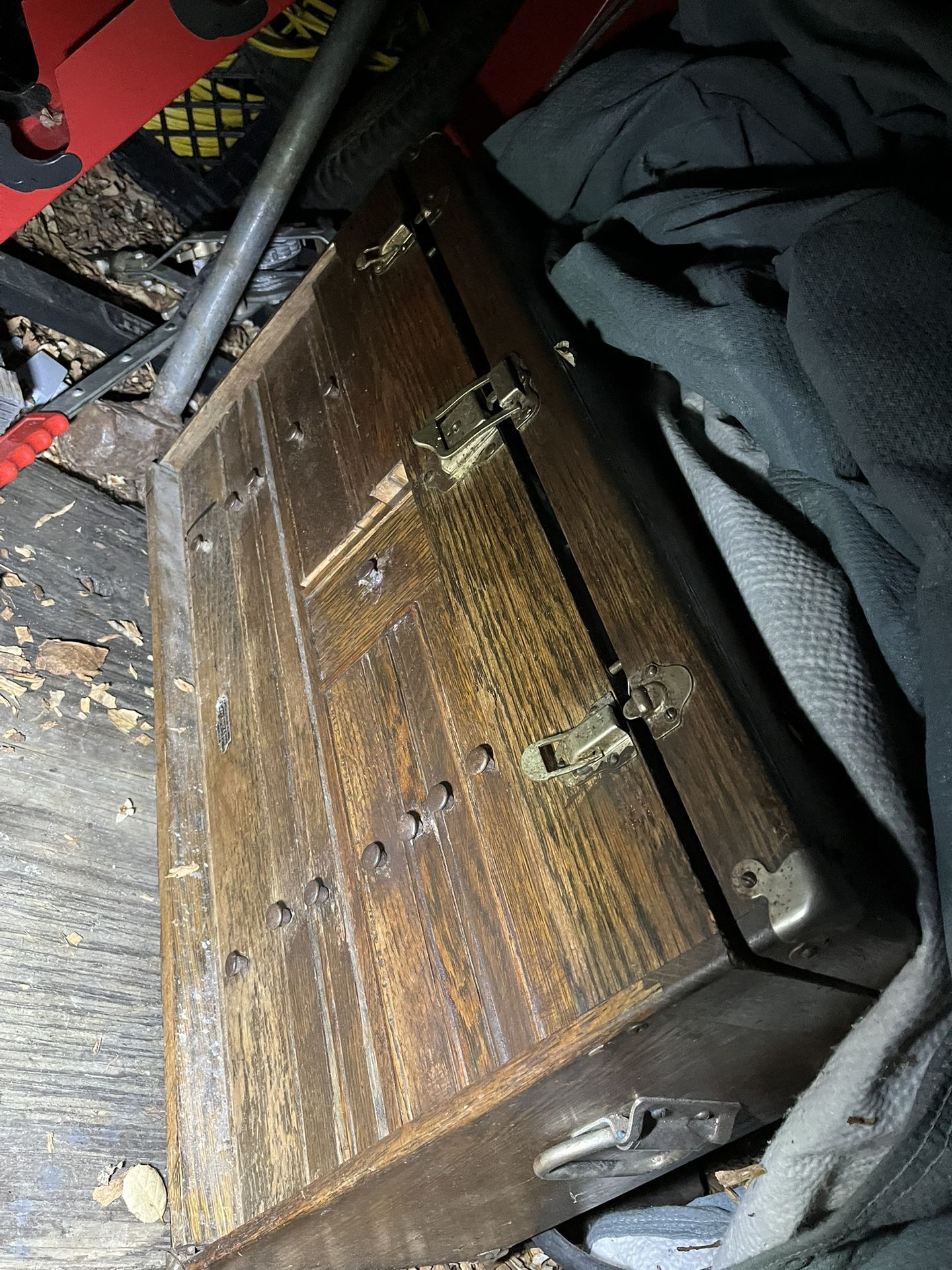 Vintage machinist toolbox