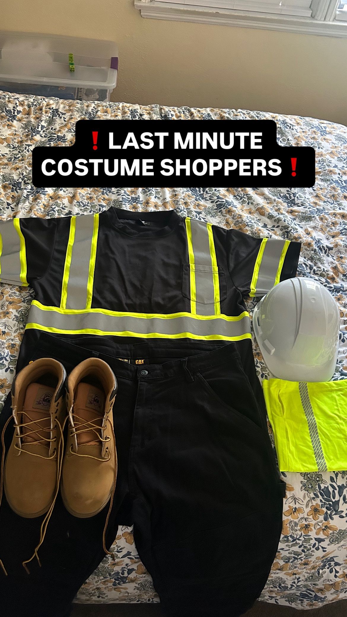 Nice Real Construction/Blue Collar Outfit/Costume
