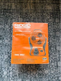Ridgid 18V Jobsite Fan