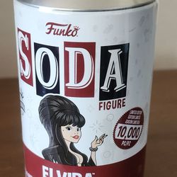 Funko Pop Soda Elvira Horror Can