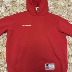 Supreme Champion Hoodie Size Large 