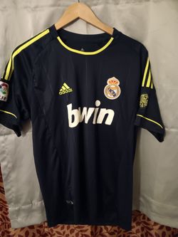 Ronaldo Real Madrid Adidas Jersey Mens Xlarge Navy Away 2012 