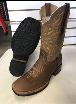 Bota rodeo original para caballero