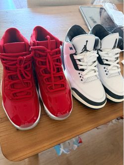 2 pairs- Size 9 and 1/2 men Jordans both pairs for 140 cash