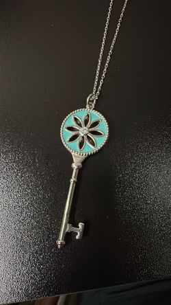 Tiffany key necklace