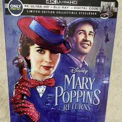 Steel book Mary Poppins 