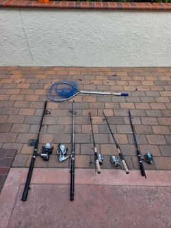 Fishing Poles & Net