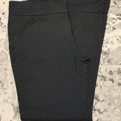 Black & white Stripped Women’s Dress Pants
