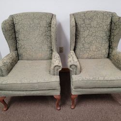 Sam Moore Living Room Wing Chairs