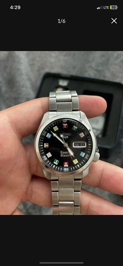 Seiko 5 Rowblack