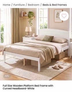Full bed frame