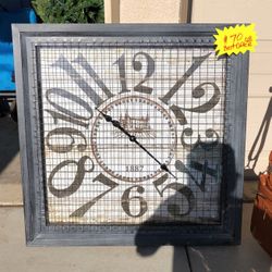 Vintage Look Wall Clock