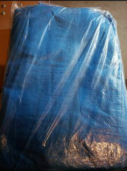 Blue Tarp 12x20 feet Light Duty waterproof UV protection new
