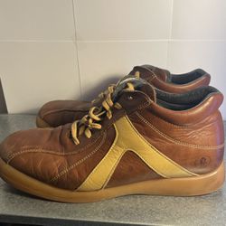 Havana Joe Boots Mens 44 US 10 Brown Leather Chukka Shoes