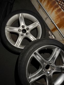 (2) Lexus is300 5x114 rims