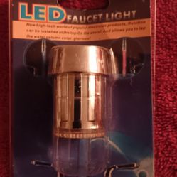 2 New Led Faucet Lights..5.00 Ea...cada Uno