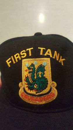 First tank Crusaders black cap