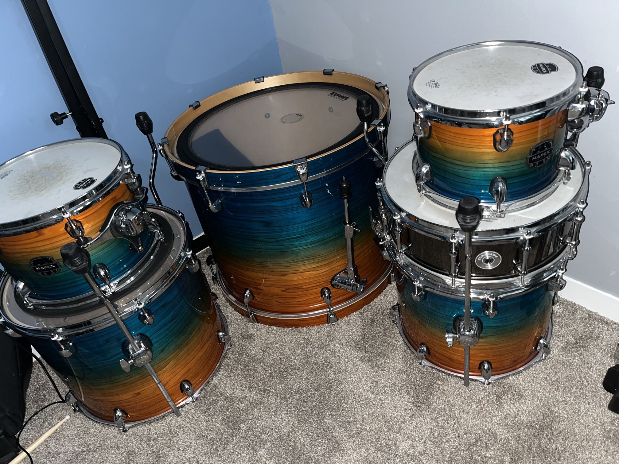 Studioease Drumset (Ocean Sunset)