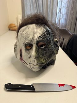 Adult Michael Myers mask; 6 Michael Myers masks available at $20 each.