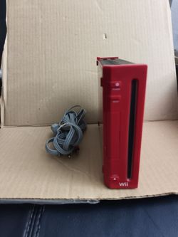 Nintendo Wii Console Red Edition 25th anniversary
