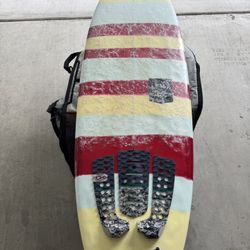 Creative Army Taco Coffin Surfboard 5’6”