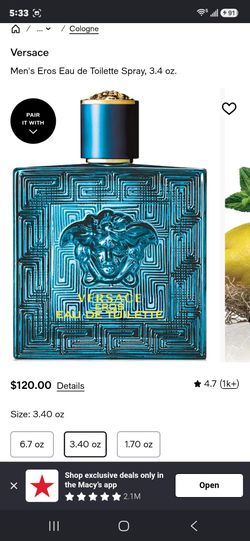 Versace fragrance