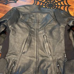 Leather Motorcycle Jacket 