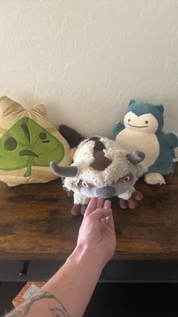 Toy plushies - legend of Zelda korok - APPA - snorlax ditto