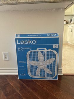 LASKO 20” Air Circulating 3 Speed Box Fan