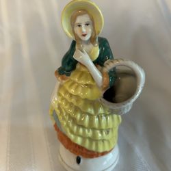 Ceramic Lady Bud Vase