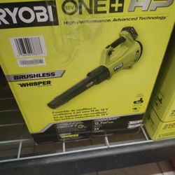 Ryobi HP 18v Blower Kit With 4.0ah Battery And Charger