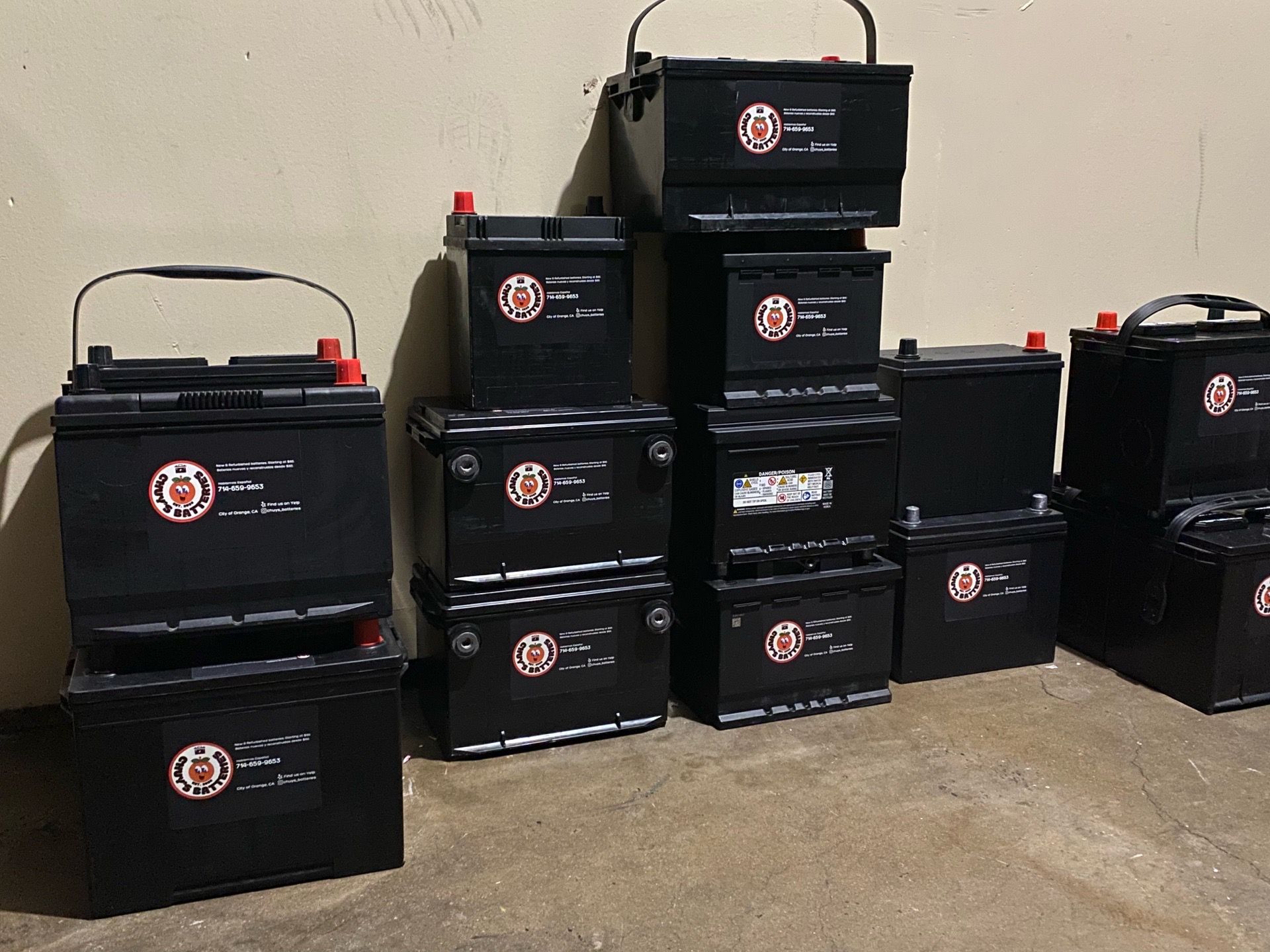 car batteries