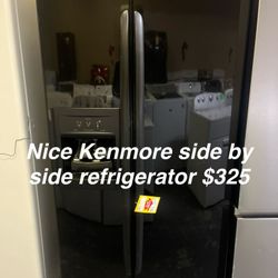 Nice Kenmore Side By Side Refrigerator 