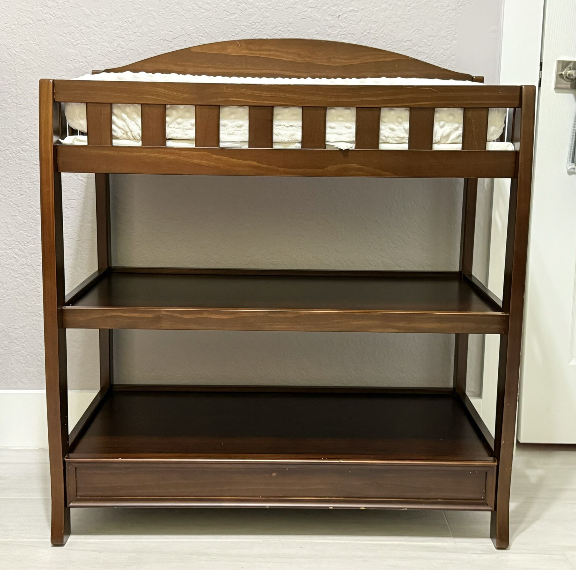 Children Diaper Changing Table with Pad