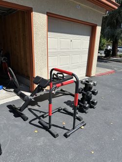 Home Gym Equipment Bundle – Weights & Stations