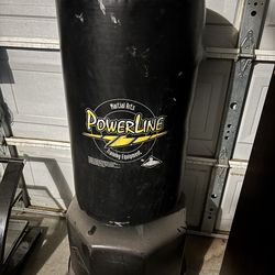 Power line punching bag  martial arts