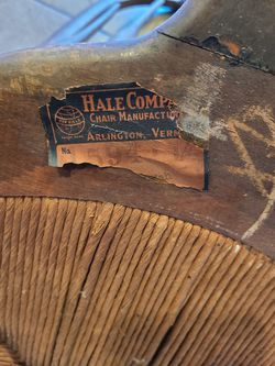 Hale Chair Manufacturing Company  Thumbnail