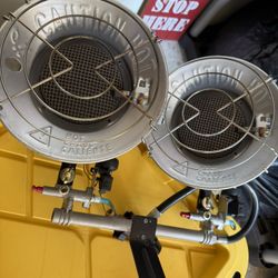 Double tank top  Propane space heater 
