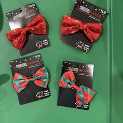 New Dog Bows For Collars