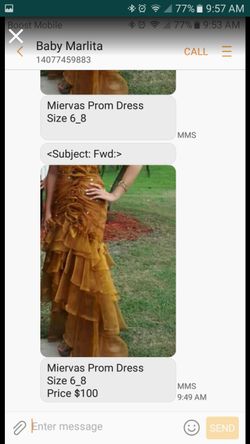 Minervas prom dress....