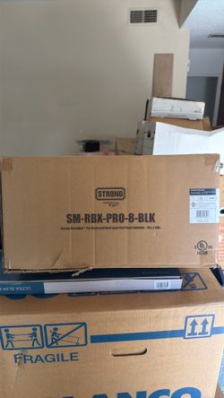 Strong Versabox Recessed TV Box. SM-RBX-PRO-8-BLK - NEW!